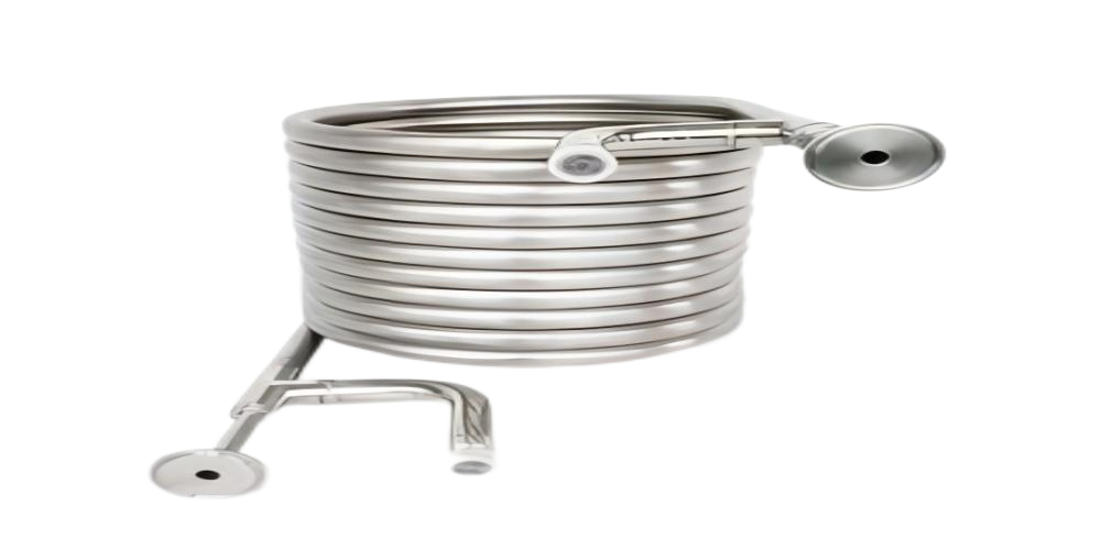 stainless steel counterflow wort chiller