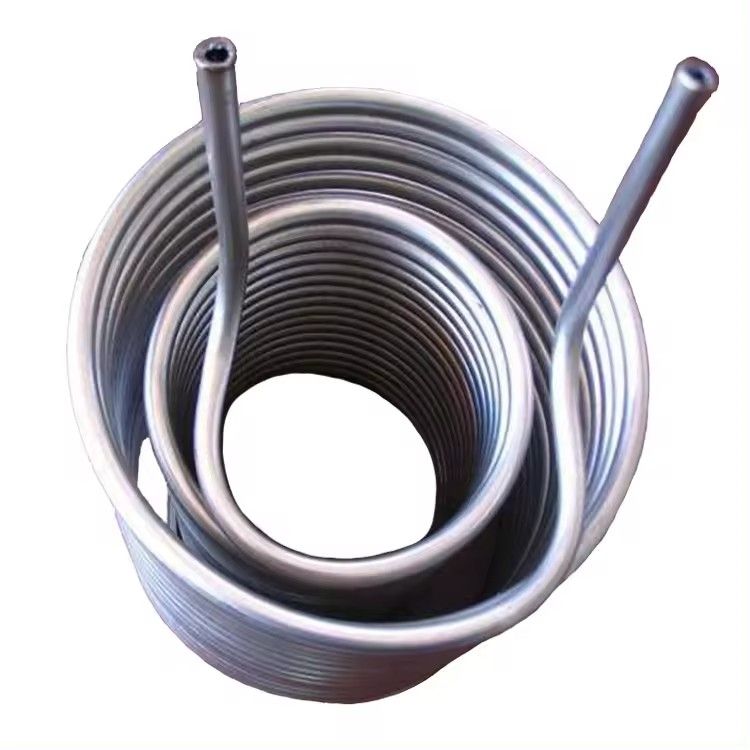 Stainless steel capillary coil