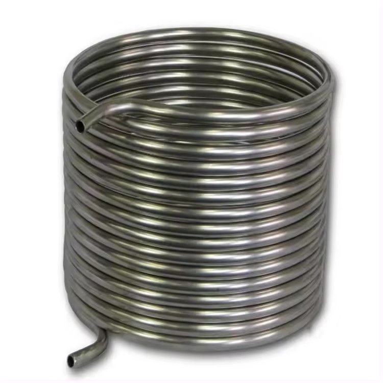 Stainless steel capillary coil