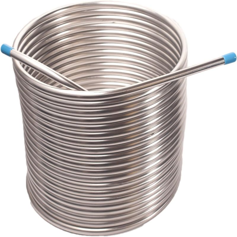 Stainless steel capillary coil