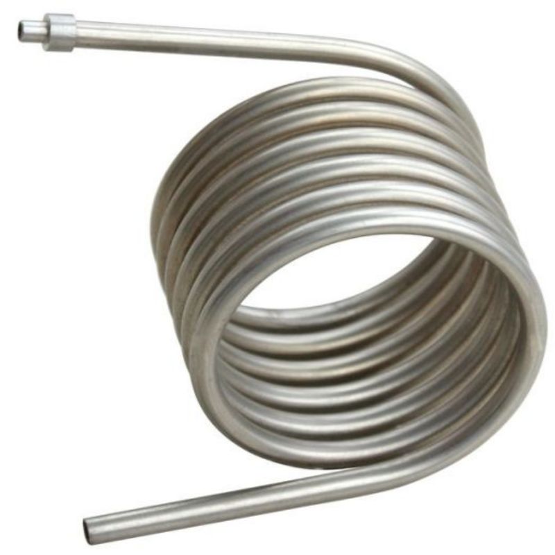 Stainless steel capillary coil